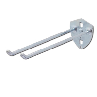 瑾如云海 挂钩 洞洞板挂钩 工具挂钩 双斜挂钩 200mm