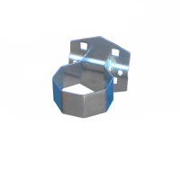 瑾如云海 工具挂钩 洞洞板挂钩 六角圆形80mm 个