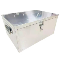 瑾如云海 不锈钢存放箱 不锈钢存储箱 不锈钢箱子 600*400*400mm 个