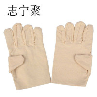 志宁聚 精品质加厚耐用24道压线帆布手套 24cm*13.5cm 副