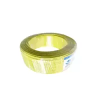津达 铜芯软电线BVR25黄色450/750V 米