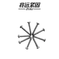 兆远紧固 不锈钢圆头自攻钉(个)(4*20)