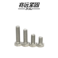 兆远紧固 304不锈钢六角螺栓(个)(8*45)