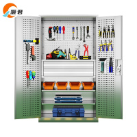 灏君 不锈钢工具柜 二抽台