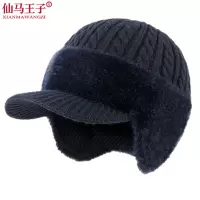 仙马王子 护耳毛线鸭舌帽 XMWZ-044 顶