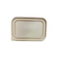 莘煊 一次性玉米淀粉可降解两格餐盒 850ML 300套/箱