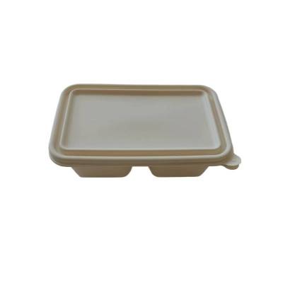 莘煊 双格餐盒 750ml 300套/箱