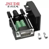 JSUDR东润金属免焊插头9芯(公母可选) +个