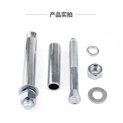JIBIN/继彬 GB22795-表5 膨胀螺栓 碳钢 镀白锌 M24×250 个