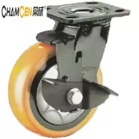 常成 聚氨酯万向轮 6寸 C5-22B150-32E 边刹/个