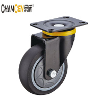 常成 黑色PU轮 C11-22150-32D 活动6寸 /个