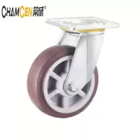 常成 咖啡色TPR轮 K3-12150-42H 活动6寸 /个