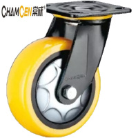 常成 橙黄色PU轮 C5-22200-32E 活动8寸 /个