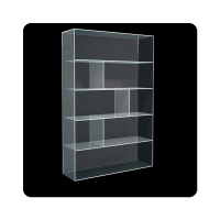 晋寻透明亚克力展柜1*0.5*0.5m/套