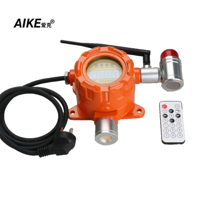 爱克AIKE工业商业用途点型气体探测器220V电源直接无线网联EM-50 一氧化氮