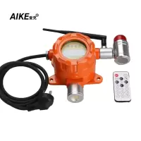 爱克AIKE工业商业用途点型气体探测器220V电源直接无线网联EM-50 氧气