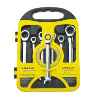 英伦兰龙工具 七件套棘轮两用扳手 LL70131 7PC