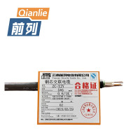前列Qianlie 铜芯交联电缆 ZC-YJV-0.6/1KV-5×6mm2 米