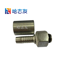 哈志友牌扣压接头优质镀锌钢材质,稳固而耐用