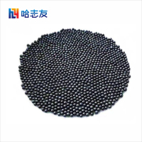 哈志友牌0.5mm金属加工钢丸韧性十足,颗粒均匀,耐用,耗量低,高品质钢