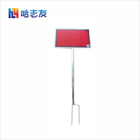 哈志友牌600*400mm单杆立柱铝柱地点标注牌优质铝材,不腐蚀,不变色,耐高温
