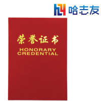 哈志友荣誉证书HZY0196
