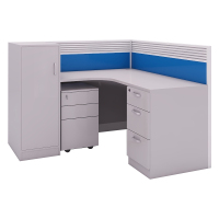 诚亿宏 屏风工位办公桌 1500*1500*1100/L05-15