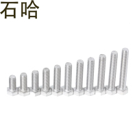 石哈A2-70不锈钢外六角螺栓M10*30(个)