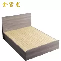 床单人床宿舍床公寓床[材质:实木 ]1000*2000*1100mm /张