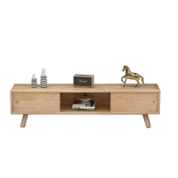 现代简约实木电视柜(材质:进口橡胶木)可定制 1600*300*400mm