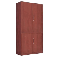 木纹转印柜上下铁门资料柜 [材质:0.9mm厚冷轧钢板]2000*900*400mm/台