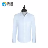 需耀 男长袖衬衫 2774白色 件