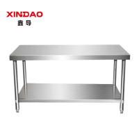 鑫导 双层不锈钢工作台 1000*600*800 台