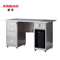 鑫导 不锈钢办公桌 1200*600*750mm-K2 张