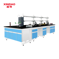 鑫导 实验室操作台 SYT40-钢木中央台定制 米