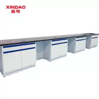 鑫导 实验桌 SYT78-全钢边台定制 米