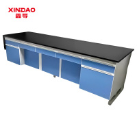 鑫导 实验台 SYT149-钢木边台定制 米