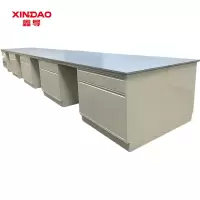 鑫导 实验台 SYT165-钢木边台定制 米