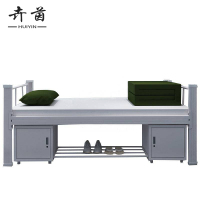 卉茵 单人床含床下柜 200*100*75cm 张