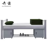 卉茵 单人床含床下柜 200*100*75cm 张