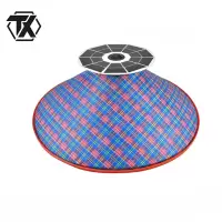 铁迅太阳能风扇帽斗笠帽MZ7 顶