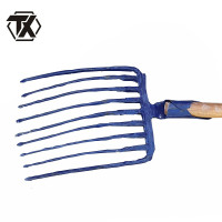 铁迅九齿叉带柄FF60 把