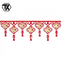 铁迅节日拉花挂饰FF74 10条/包