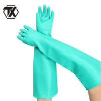 铁迅磨砂耐酸碱工业手套X80 副