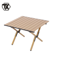 铁迅户外便携折叠露营蛋卷桌X81 张