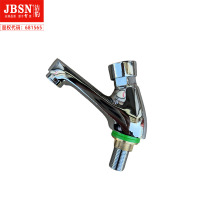 全铜面盆延时龙头