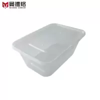 曼德铬 一次性方形餐盒 1000ML 300个/箱