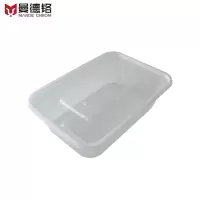 曼德铬 一次性方形餐盒 650ML 1个