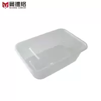 曼德铬 一次性方形餐盒 750ML 1个