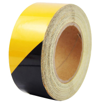 反光贴 黄黑 宽10CM 长50米